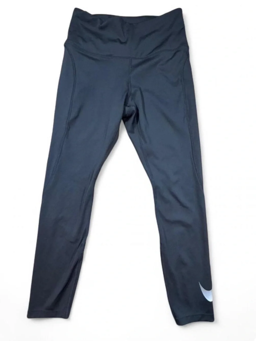 Nike Dri Fit Black High Rise Leggings Small Running Gym Athletic Pants